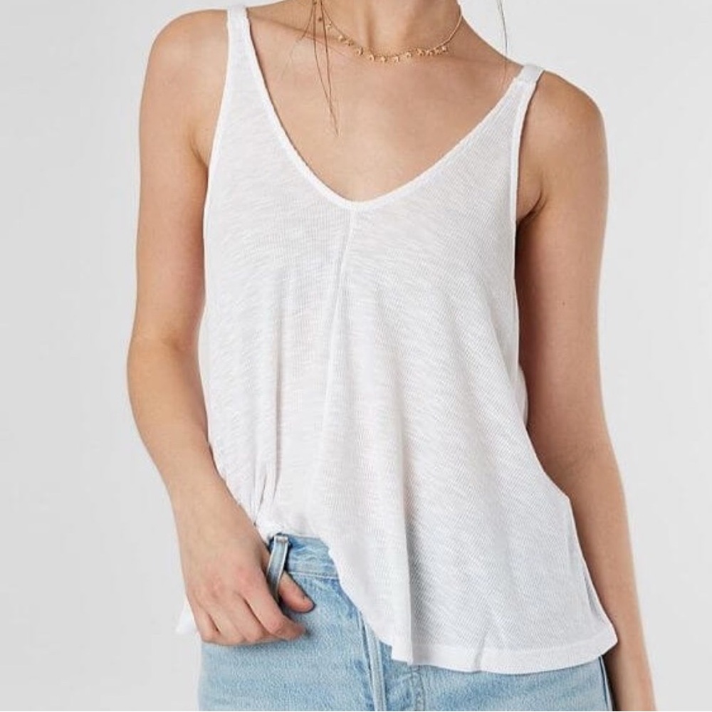 Free People Dani Tank - White